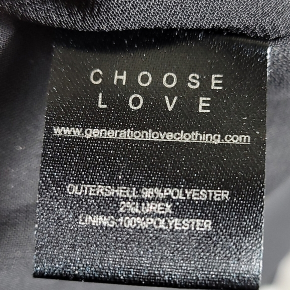 Generation Love Sydney Stripe Blouson Black Dress - Picture 11 of 11